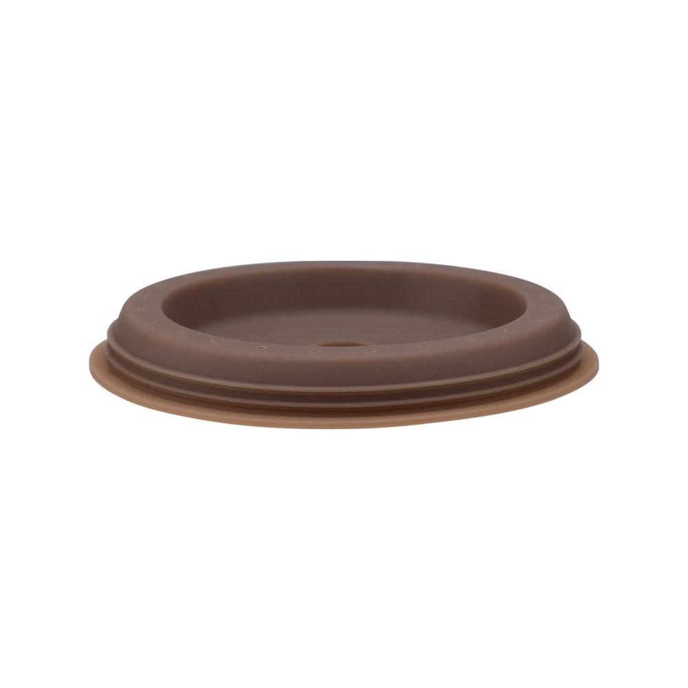 4 шт. коричневые многоразовые крышки для капсул для кофе, подходящие для капсул Nespresso Vertuoline, с совком и кистью