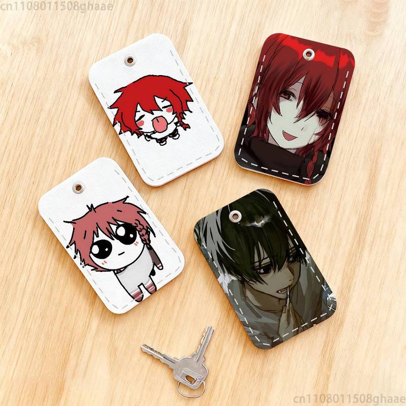 Zeno Remake Anime Personalised Print Card Holder Suitable For Holder Girls Door Card Case Women Badge Holder Keychain