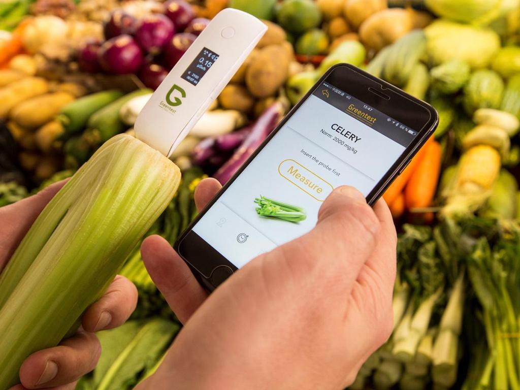 Greentest MINI: Bluetooth Детектор нитратов в пище и качества воды с приложением