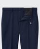 MUSINSA STANDARD Tapered Hidden Banding Crop Slacks [Deep Blue]