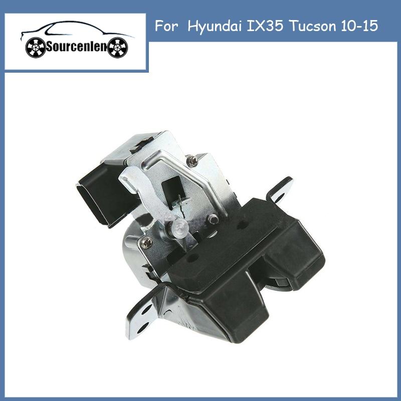 Замок задней двери, защелка задней двери для Hyundai IX35 Tucson 10-15, защелка крышки багажника 81230-2S000 81230-1H300 812302S000 812301H300