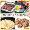 1 упаковка силиконовая лопатка для печенья Turner Mini Brownie Spatular Гибкая кухонная маленькая силиконовая лопатка для кухонных принадлежностей