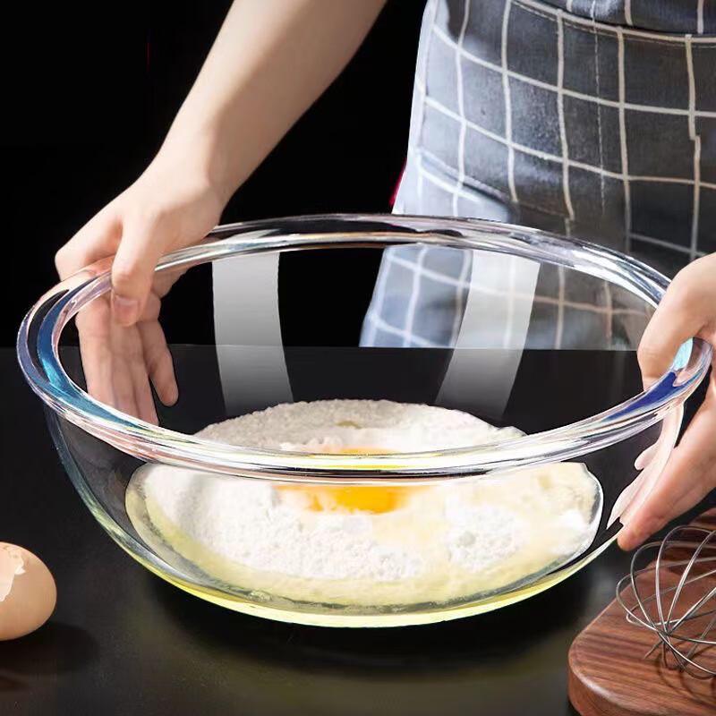 Большая керамическая миска для замешивания и расстойки теста объемом 6500 мл