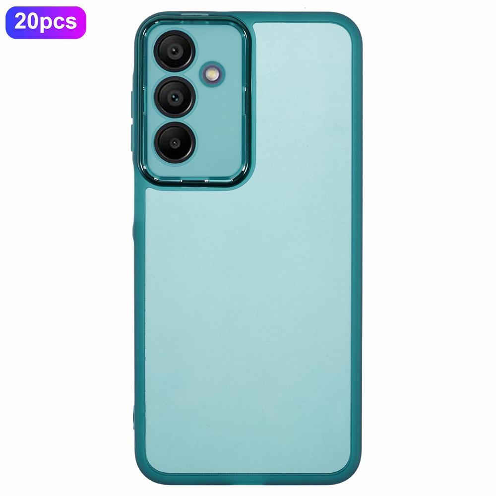 Bulk Purchasing 20Pcs For Samsung Galaxy A16 5G/A16 4G Case Electroplated Camera Frame TPU Phone Cover Precise Cutouts