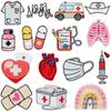 Nurse Medical Theme Assorted Nurse Embroidered Patches Iron-on Patches  For Backpack