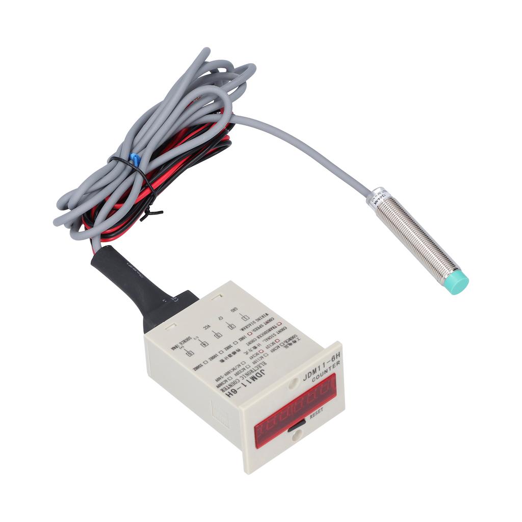 BERM Цифровой электронный счетчик для металлических объектов Контактная индукционная панель Сброс JDM11?6HAC110V