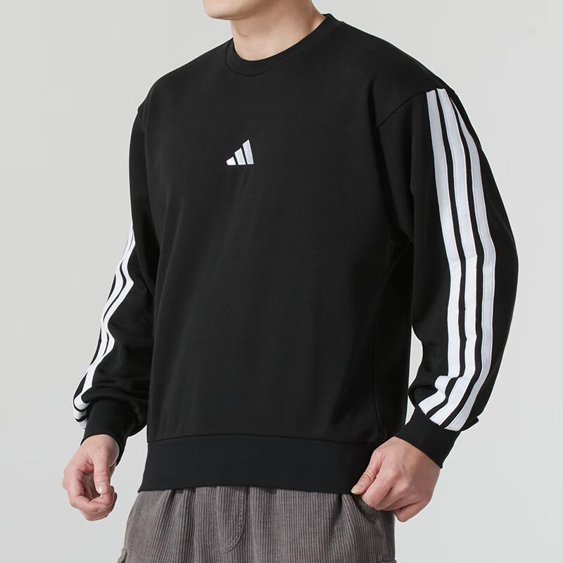 adidas Мужская спортивная толстовка с круглым вырезом JE6372