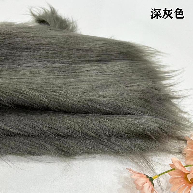 100x180 см длинный искусственный мех ткань ковер одежда кукла плюшевая мягкая игрушка для рукоделия DIY швейные принадлежности ручной работы