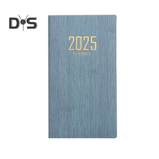 Плотная бумага Блокнот Гладкое письмо Без растекания чернил Обложка из искусственной кожи Формат А6 Бумажный ежедневник Рабочий график Журнал