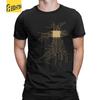 Men's T-Shirt CPU Technology Nerd Computer Fashion 100% Cotton Tee Shirt Short Sleeve Chip Computer Science T Shirt Round Neck