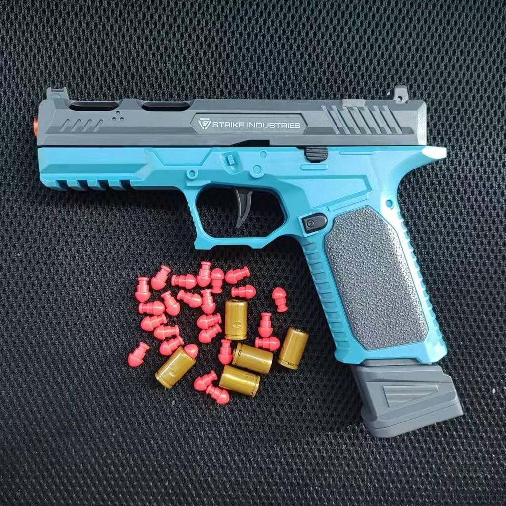 2011 Pistol Automatic Continuous Firing Decompression Gun Shell Ejection Empty Hanging Desert Eagle Toy Gun Boys Gift