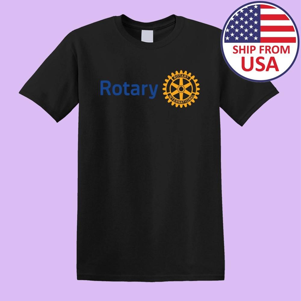 Rotary Mens Black Size S-4XL