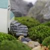 2 шт. Искусственный имитационный камень Ступенька Миниатюрный Сказочный сад Украшение для дома Мини-поделка Микроландшафтный декор DIY Аксессуары