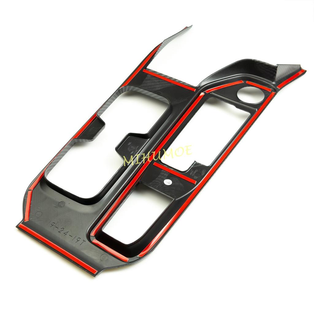 Для 2022 Sentra Накладка на панель приборов из углеродного волокна для салона, накладка на панель переключения передач