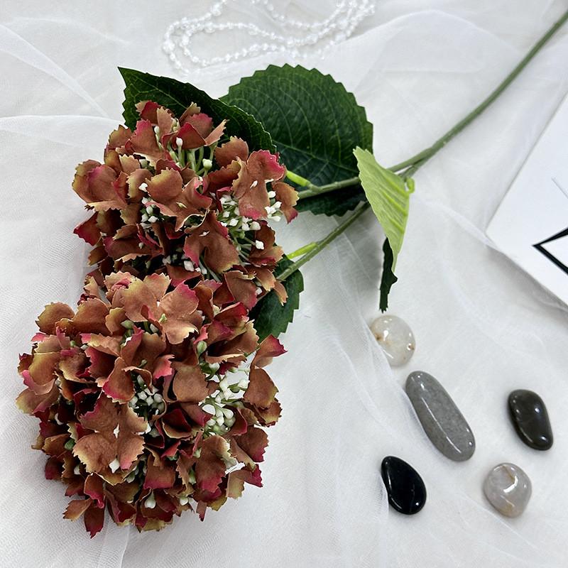Artificial Hydrangea Flower Wedding Hotel Restaurant Desktop Decoration Ornament