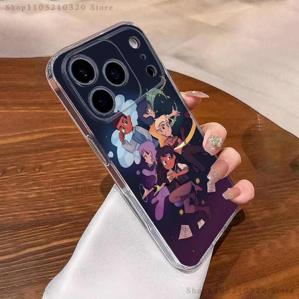 T-Чехол для телефона 'Дом-Сова Охотник' для iPhone 17,16,11,15,13,14,12,Air,Mini,Plus,Pro,Max,Plus,E Прозрачный Мягкий