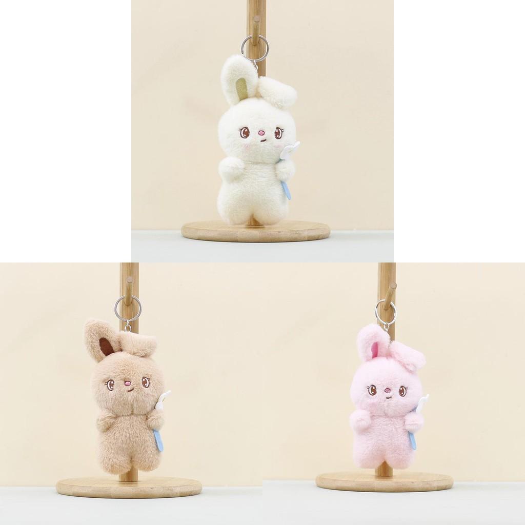 Adorable Rabbit Plush Pendant With Soft Pp Cotton For Handbag Decoration