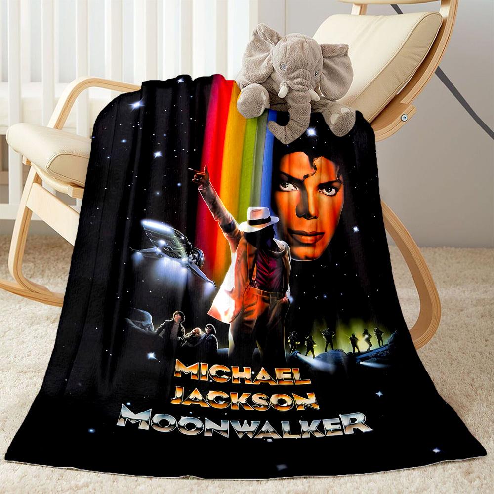 Moonwalk Dance Legend Blanket Durable Comfort Perfect for Sofa Livingroom Chair for All Occasions Modern Ideal Gift for Friends Family Couples Picnic