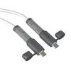2 шт. Милый Защитный Чехол для Кабеля Телефона USB Type C Мягкий Силиконовый Защитник Зарядного Кабеля Сохранитель Шнура Кабеля Данных