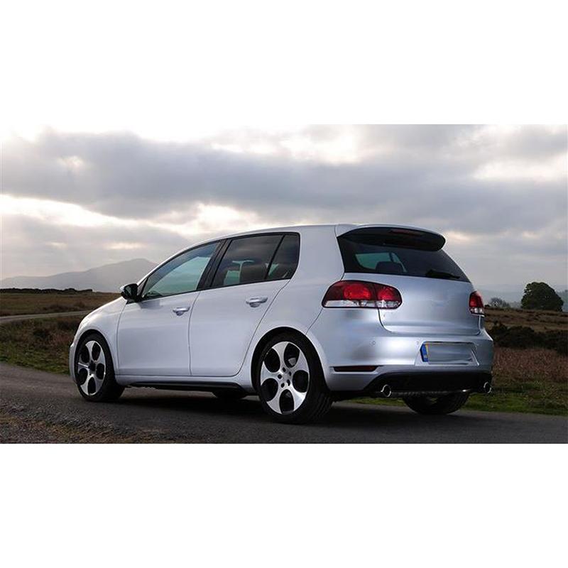 6 шт., стойки для оконных стоек автомобиля, наклейки на обшивку двери, наклейки, пригодные для VW Golf MK6 2009-2012, внешние аксессуары