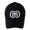 DOYOUKNOWMC ALL SEASON Golf Ribbon Decoration Big Logo Black White Cap