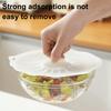 5Pcs Silicone Lid Set for Bowls Pots Microwave Safe Food Covers Multi-Size Leakproof Container Lids with Hanging Holes