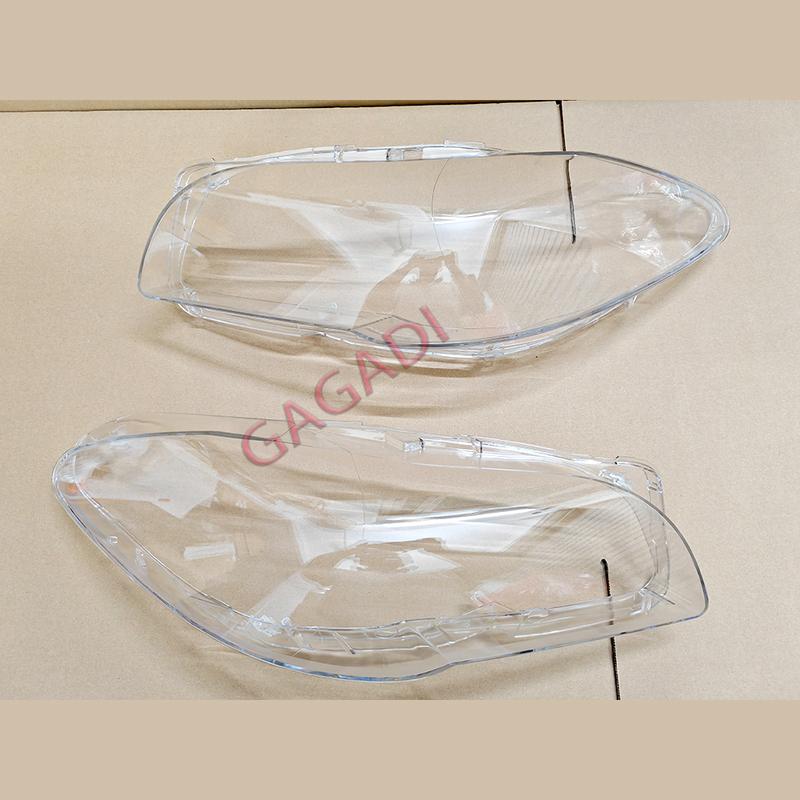 For BMW 5 Series F18 F10 520i 523i 525i 535i 530i 2011~2017 Car Headlamp Cover Transparent Lampshade Front Headlight Lens Shell