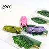 Desktop Insect Ornament 3D Printed Cicada Figurine, Realistic Model with Movable PLA Sculpture Joints, Stress Relief Fidget Toy for Kids Adults Art
