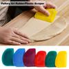 Soft Scraper Cutter Multifunctional Sculpture Shaping Tool DIY Sculpture Soft Rubber Rib  Craft