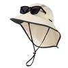Шляпа Safari Hat для приключений Boonie Fishing UV Military Sun Sunshade Chin Wide UV Protection XL [TOP-EX] для женщин, Шляпа, складная, с хвостиком, Шляпа, Шляпа,