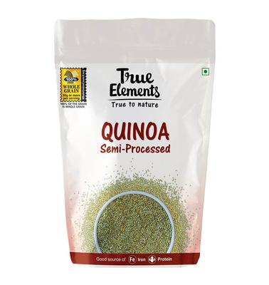 Полуобработанная Киноа (500 г), Quinoa Semi Processed,  True Elements