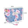 Pouch Flower Printing Beach Bag Women Clutch Bag Cosmetic Bags Toiletry Handbag Korean Storage Bags