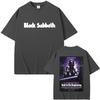 Rock Band Black Sabbath & Ghost Band Back To The Beginning T-shirt Ozzy Osbourne T-shirts Men's Women Vintage Oversized T Shirts
