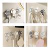 Removable Vacuum Suction Cup Hooks Bathroom Robe Towel Holder Hook Kitchen Home Daily Accessories