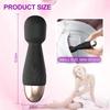 Перезаряжаемый мини-вибратор для женщин, массажер-стимулятор клитора с 10 режимами вибрации