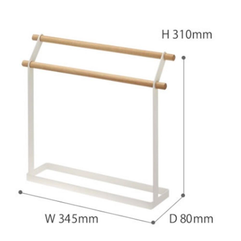 Stable Standing Towel Rack Durable Metal Dishcloth Storage Rack New Towel Drying Rack  Kitchen