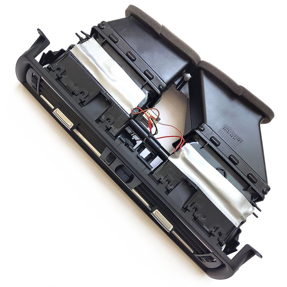 Передняя консоль, кондиционер, хромированное вентиляционное отверстие переменного тока, полная сборка для BMW 5 серии F10 F11 F18 64229166885