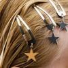 Women's Bling Point Bangs Hairpin 2-Piece Set