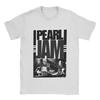 Мужские футболки Pearl Jam Хлопковые топы Новинка Футболки с коротким рукавом и круглым вырезом Графические футболки