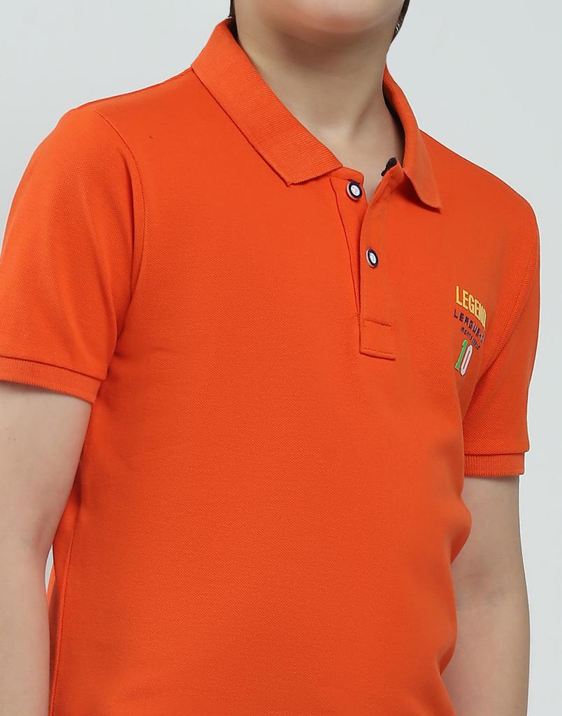 MONTE CARLO Men's Regular Fit Solid Half Sleeve Polo T-Shirt