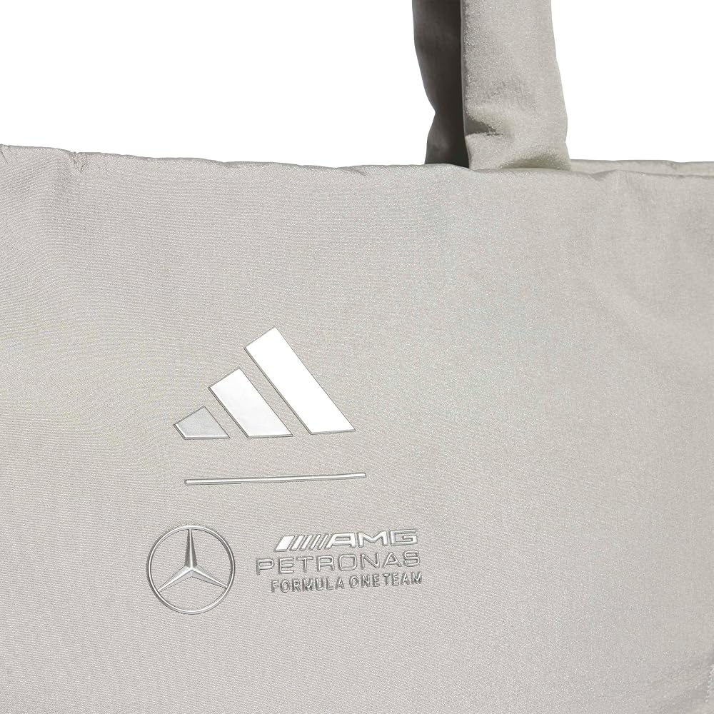 Adidas MERCEDES AMG PETRONAS FORMULA ONE Team 4NWNL Tote Bag for Men, QY311 Grey Two (JY7584)