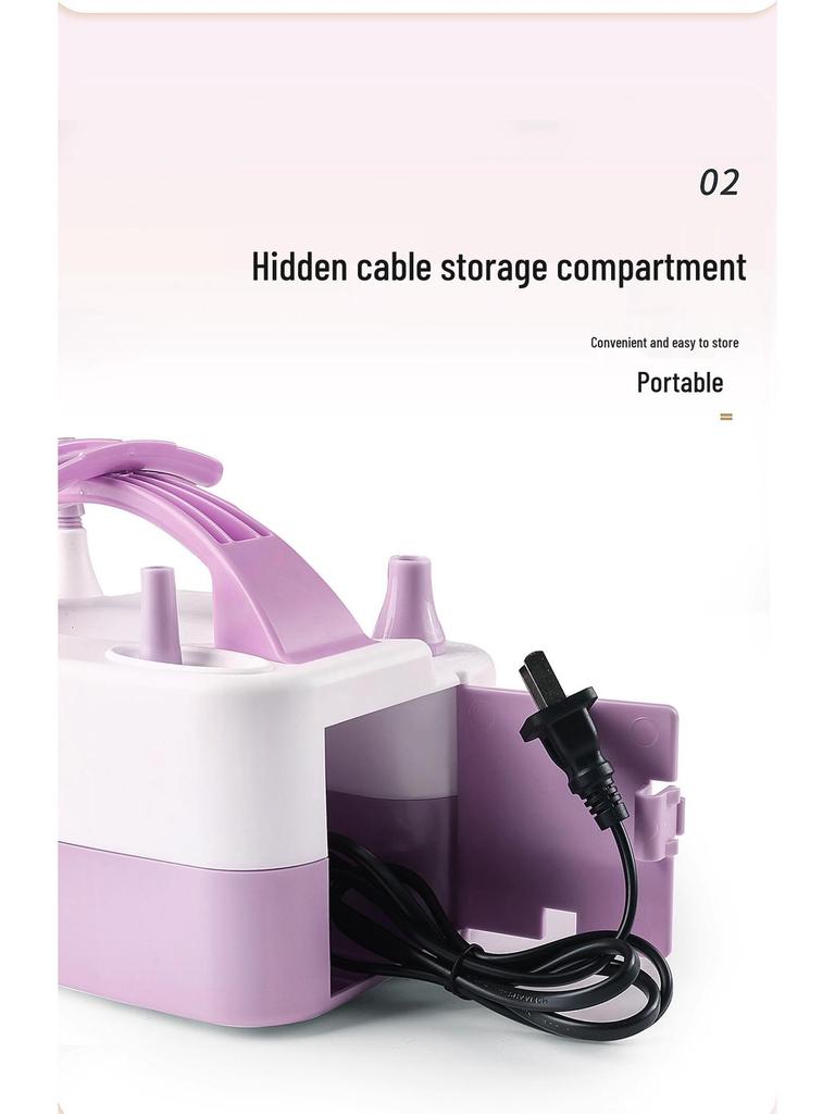 Электрический автоматический насос для надувания воздушных шаров