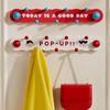 No Drill Suction Cup Row Hooks Rotatable Wall Hanging Rack Cute Decorative Hook Heavy Duty For Bathroom Bedroom Door Organizer