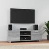 342620 vidaXL TV Cabinet Sonoma Grey 120x40,5x35 Cm Engineered Wood