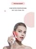Multifunctional Beauty Instrument: Red/Blue Light Facial & Neck Massager with Gua Sha