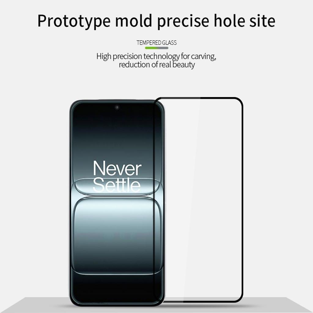 For OnePlus 13T 5G Screen Protector MOFI 9H Full Glue Full Coverage High Aluminum-Silicon Glass Film