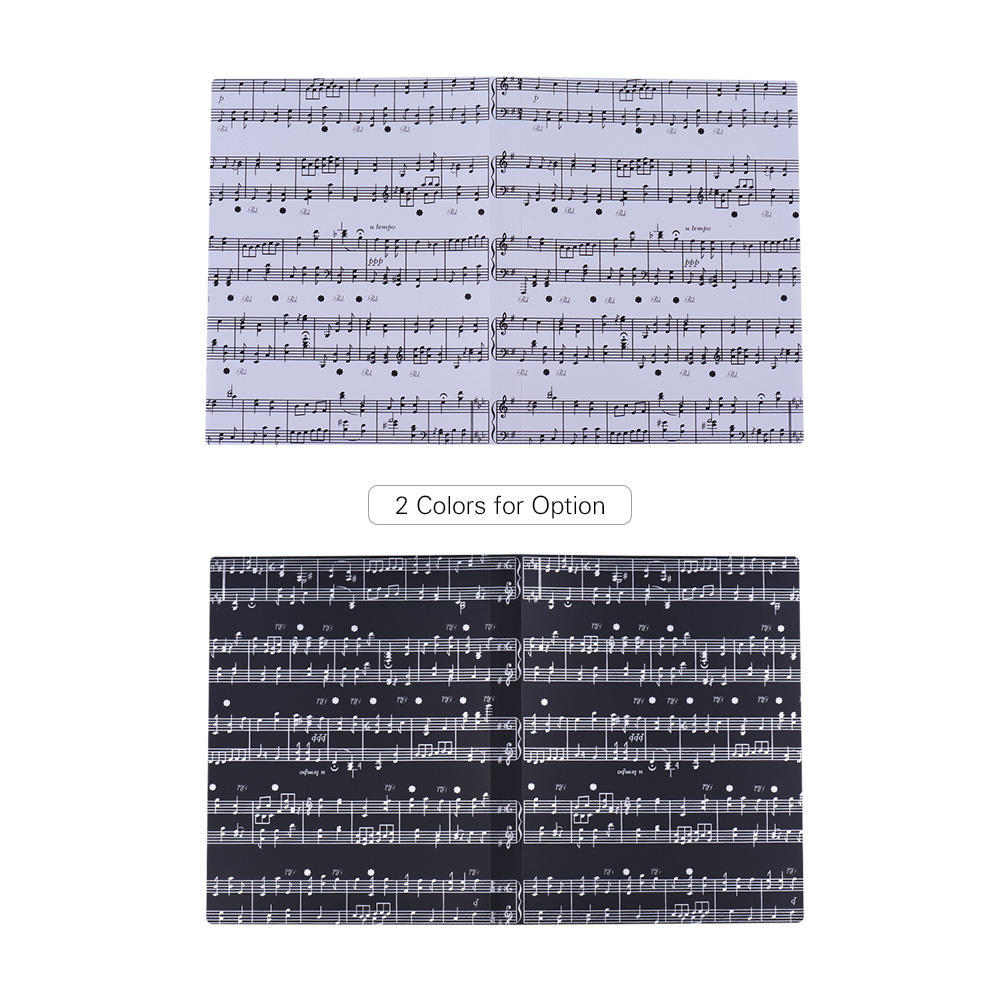 Музыкальный лист, партитура, бумажные документы, папка для хранения, пластиковый держатель формата А4, размер 40, посылка, карманы