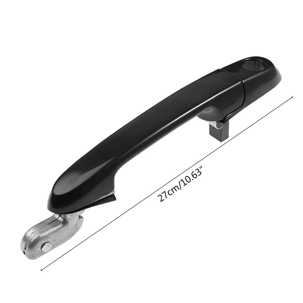 Outside Exterior Outer Door Handle Smooth Black 82650-1E050 for 06-11 Accent