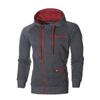 Mens Hoodies Jacket Zip Up Hooded Coat Pullover Sweatshirt Outwear Warm Winter