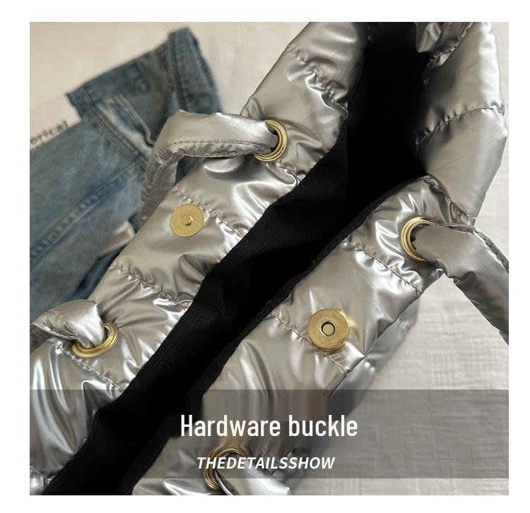 2025 Осень/Зима Женская Модная Сумка Большой Вместимости - Модная Сумка в Корейском и Западном Стиле